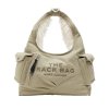 THE CARGO SACK BAG IN CANVAS WITH FAUX FUR